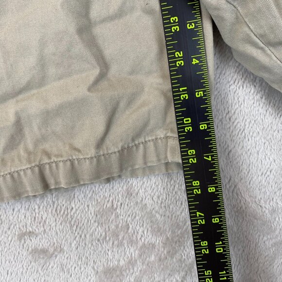 Nautica Men's Shorts 32W The Danforth 100% Cotton Khaki Casual - Picture 4 of 13